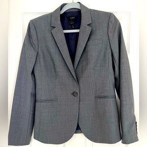 J Crew 1035 Tollegno Italian Blazer Size 6